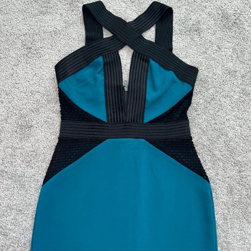 Michael Costello - Teal Dress - Medium - Picture 6 of 11